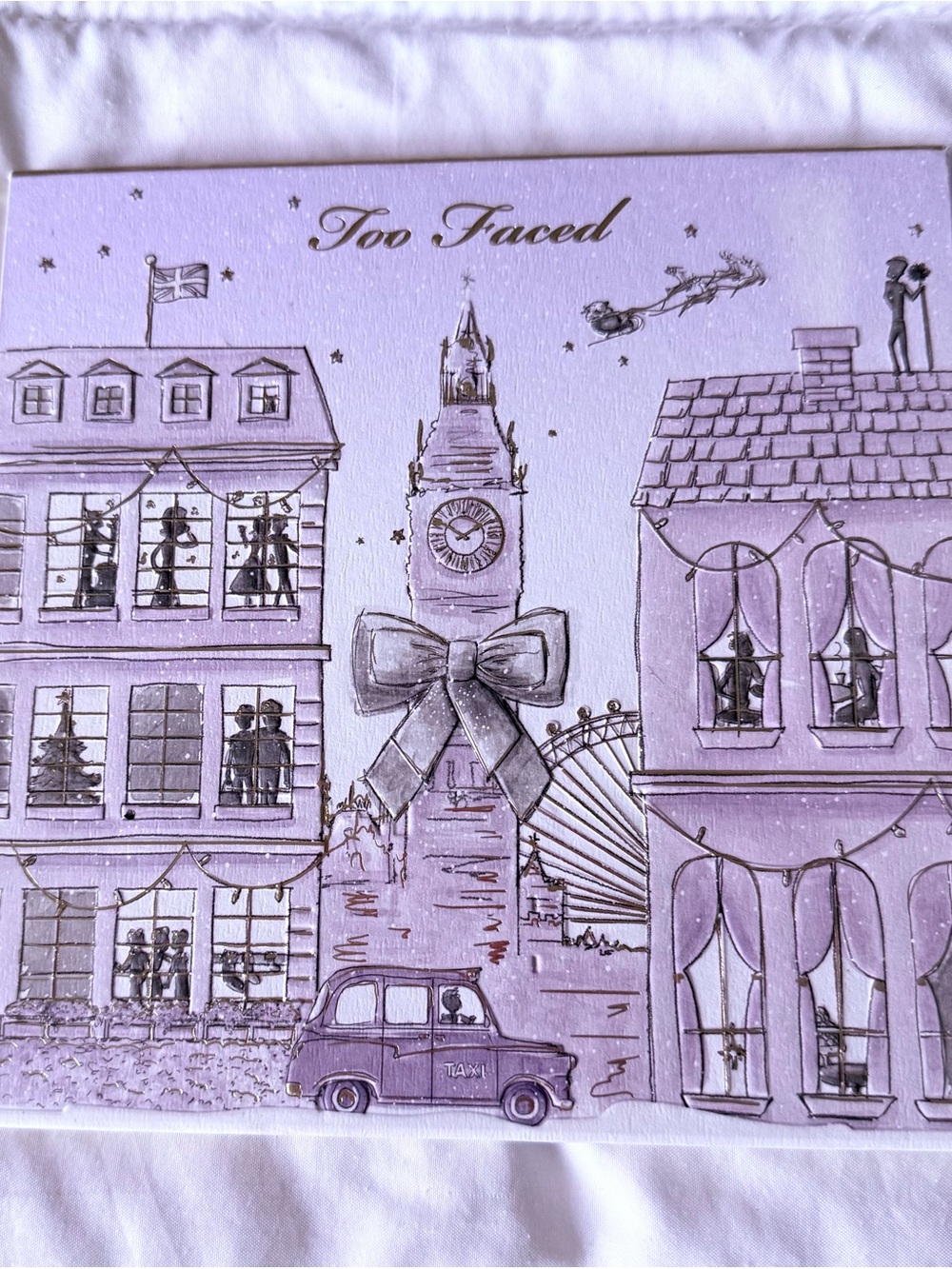 Too Faced Christmas In The City - Paris Los Angeles Rome - Makeup Set. New!